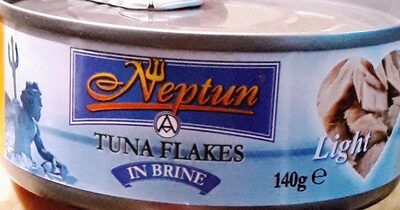 Canned Tuna Flakes In Brine front packaging