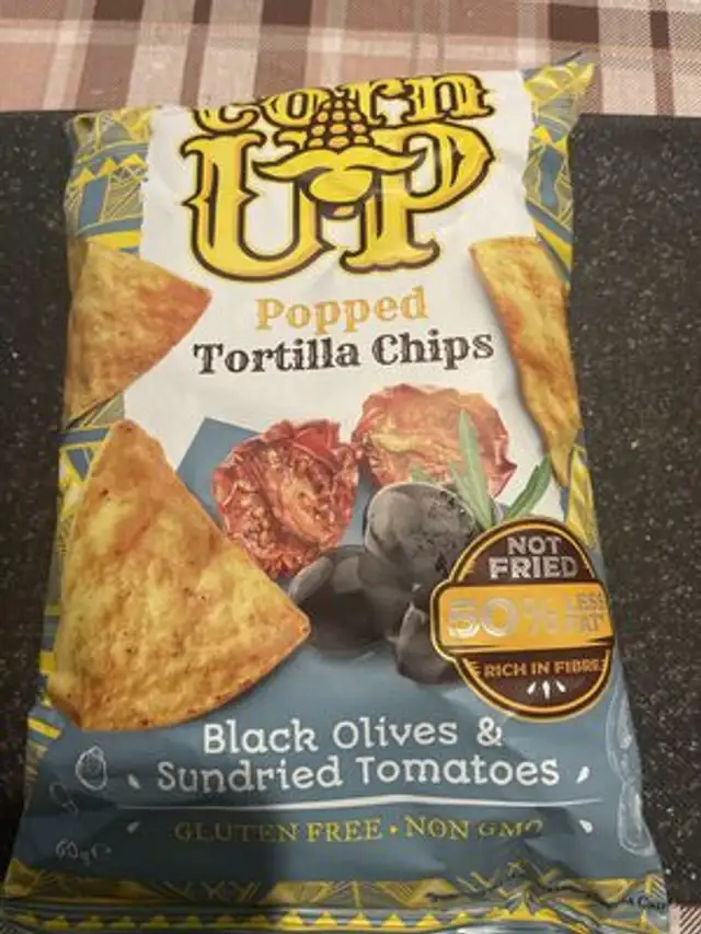 Popped Tortilla Chips front packaging