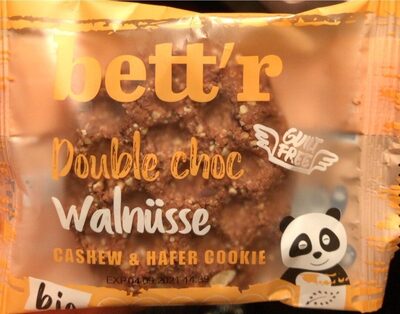 Double Choc Walnüss Cashew & Hafer Cookie