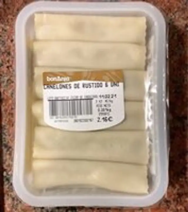 Canelones de Rustido