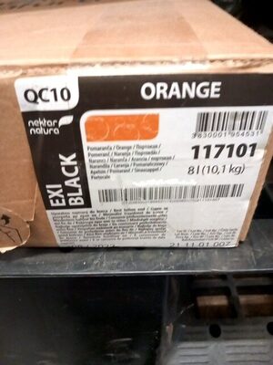 Sirup Orange Limo black