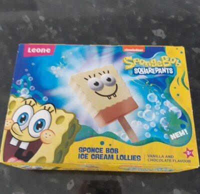 Ice cream Lollies Spongebob