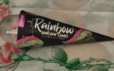 Rainbow unicorno cones