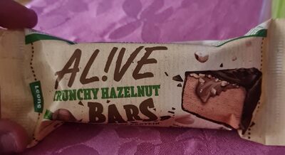 Alive crunchy hazelnut bars