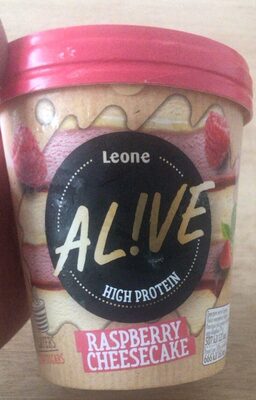 Alive rasperry cheesecake