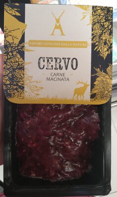 Carne macinata di cervo