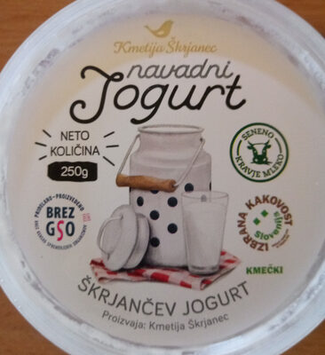 Škrjančev Jogurt front packaging