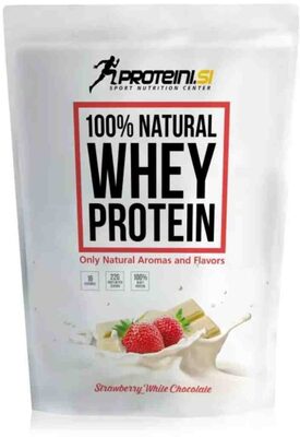 100% Natural Whey Protein Strawberry White Chocolate Flavour
