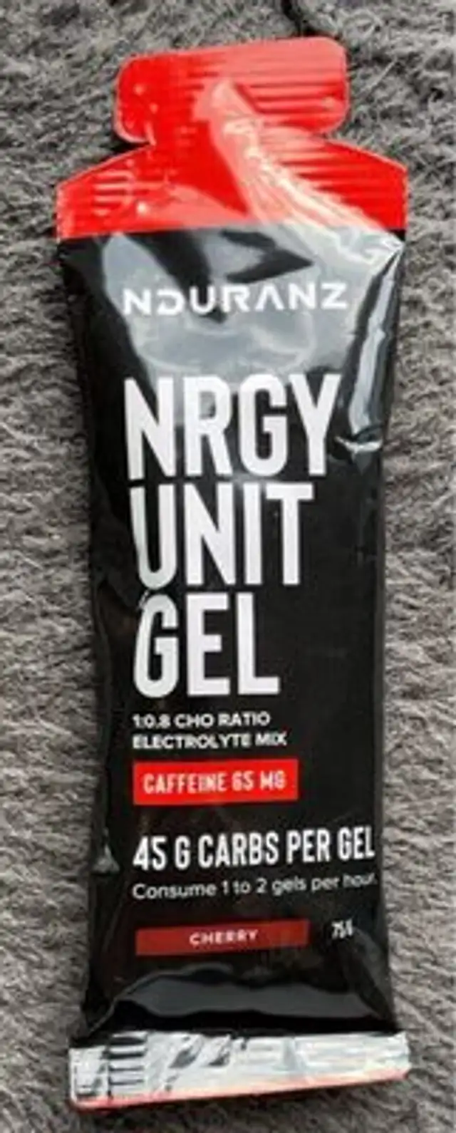 Ngery Gel 45 Caffeine 65mg front packaging