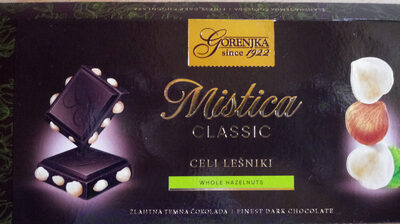 Mistica classic celi lešniki front packaging