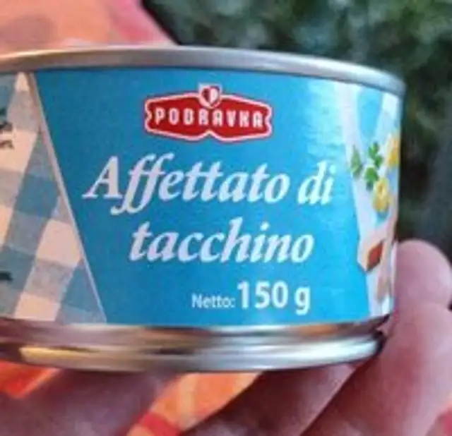 Affettato di tacchino