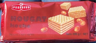 Nougat kocke front packaging