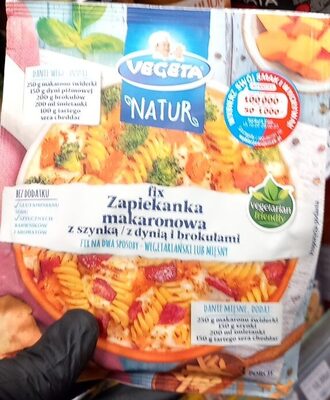 Fix Zapiekanka makaronowa z szynką/z dynią i brokułami