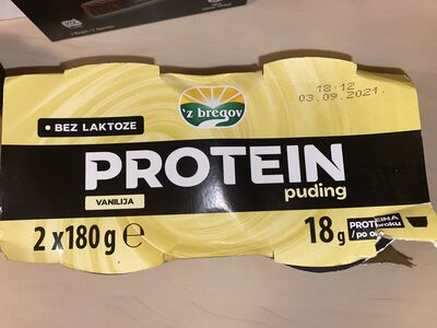 protein puding vanilija