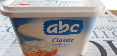 abc Classic cream cheese front packaging
