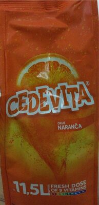 A CEDEVITA NARANČA 11.5L EFRESH DOSE OF 9 VITAMINS