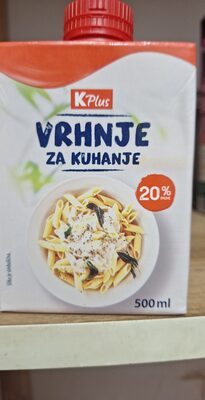 KPlus 500 ml VRHNJE ZA KUHANJE