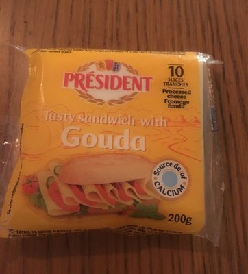 10 tranches Gouda