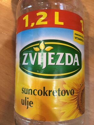 Suncokretovo ulje front packaging