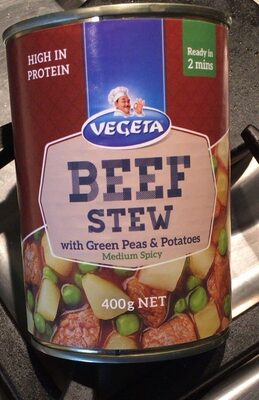 Beef Stew with Green Peas & Potatoes