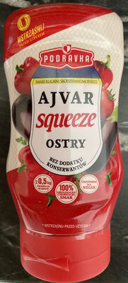 Ajvar squeeze ostry