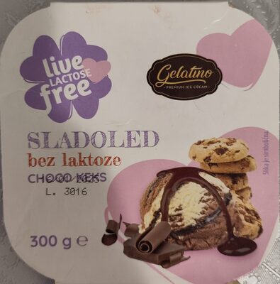 sladoled bez laktoze choco keks