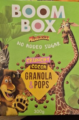 Crunchy Cocoa-Granola & Pops