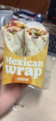 Mexican wrap front packaging