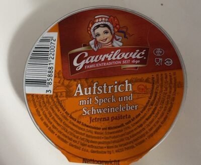 Pašteta front packaging