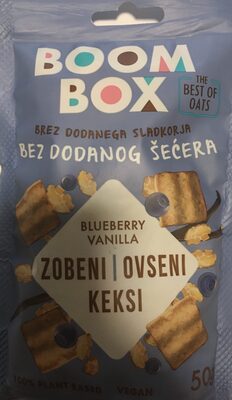 blueberry vanilla oat cookies