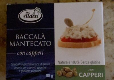 Baccalà mantecato con capperi