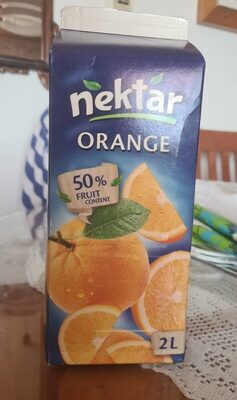 Nektar orange front packaging
