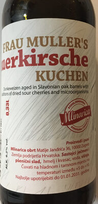 frau Muller’s sauerkirsche kuchen