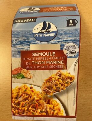 Semoule thon mariné tomates
