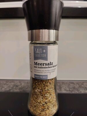 Meersalz mit italienischen Kräutern front packaging
