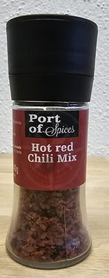 Hot red Chili Mix front packaging