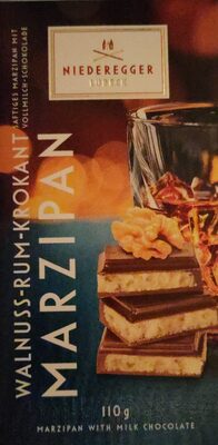 Walnuss-Rum-Krokant Marzipan