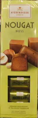 Zwartschmelzendes Nuss-Nougat