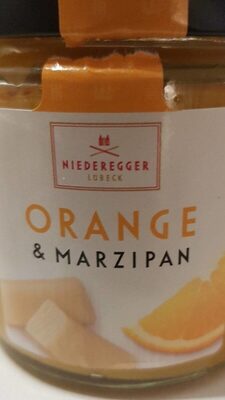 Niederegger Orange&Marzipan front packaging