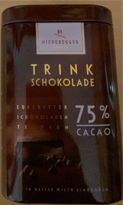 Trinkschokolade front packaging