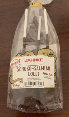 Schoko- Salmiak Lolli