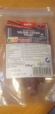 Salami-Sticks Pikant