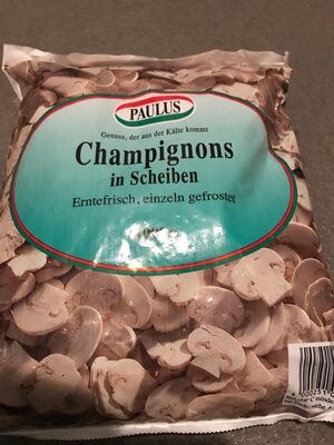 Champignons in Scheiben