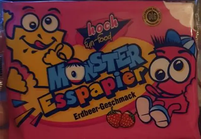 Monster Esspapier front packaging