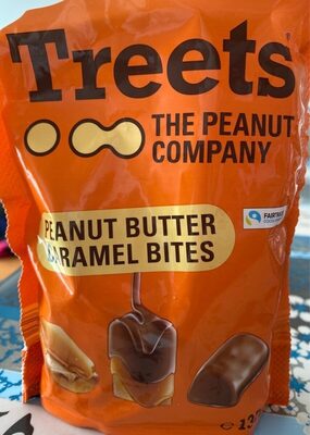 Treets peanut butter caramel bites