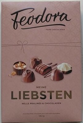Meine liebsten helle Pralinés  und Chocoladen