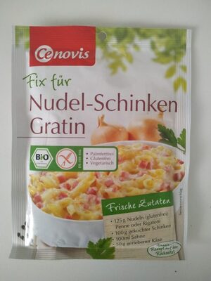 Nudel-Schinken Gratin