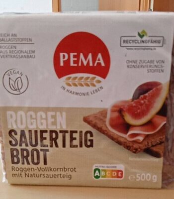 Roggen sauerteig brot front packaging