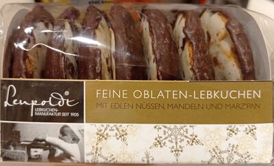 Feine Oblaten-Lebkuchen