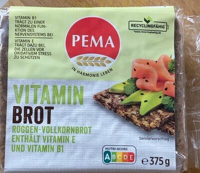 Vollkornbrot - Vitamin-Brot front packaging